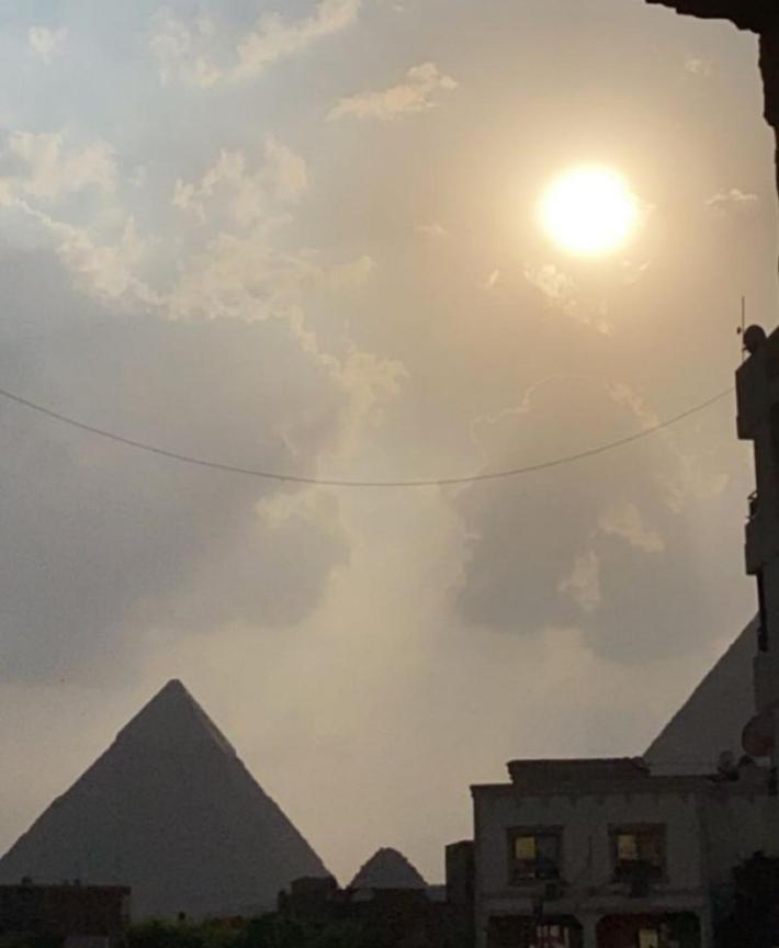 Hotel Asma Pyramids View Kafret el-Gabal Zewnętrze zdjęcie